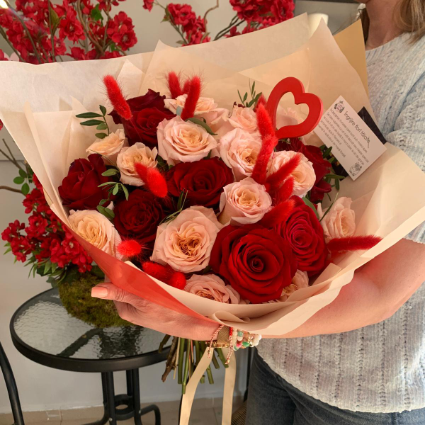 BUCHET TRANDAFIRI HEART